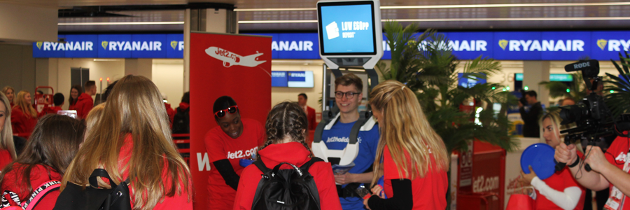 Jet2 launches with the 2017 iWalker® at Birmingham Airport